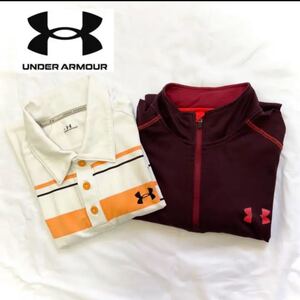 アンダーアーマー ウェア 2枚セット 半袖長袖 スポーツ 仕事着
