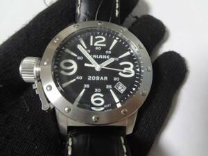 シーレーン SEALANE 腕時計 SE32-LBK 革ベルト 展示未使用品　箱無