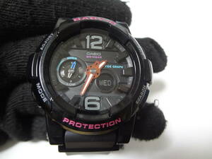 CASIO カシオ ベビージー Baby-G G-LIDE Gライド BGA-180-1BDR 展示未使用品