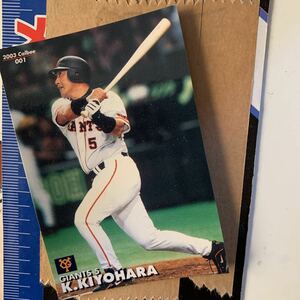  Professional Baseball chip s Calbee 2003 Kiyoshi . peace . exhibition D