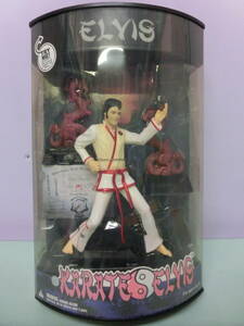 エルヴィス・プレスリー カラテ・エルビス フィギュア人形 Karate Elvis Presley X-toys Figure ライトアップ