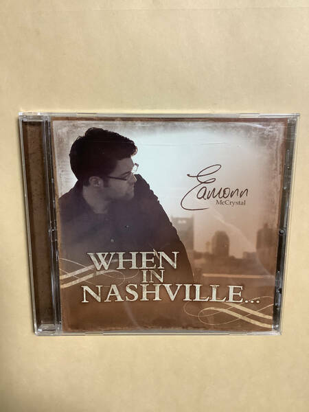 送料無料 EAMONN McCRYSTAL「WHEN IN NASHVILLE …」輸入盤