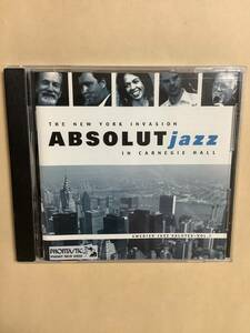 送料無料 THE NEW YORK INVASION ABSOLUTE JAZZ IN CARNEGIE HALL 輸入盤