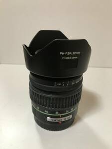 ペンタックス　SMC PENTAXーDA 18ー55mm f3・5－5・6 AL 花型フード付 良品