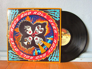 KISS●ROCK AND ROLL OVER Casablanca NBLP 7037●210809t3-rcd-12-rkレコード米盤US盤米LPキッス76年