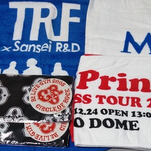 マフラータオル ツアーグッズ B'z バンダナ 大黒摩季 プリンセスプリンセス プリプリ trf TRF 未使用