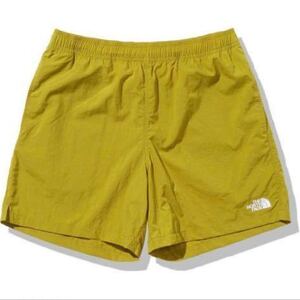 ◆完売 水着 水陸両用 ザノースフェイス バーサタイルショーツ ハーフパンツ L ショートパンツ THE NORTH FACE マッチャグリーン からし