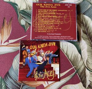 The Jive Aces CD Our Kinda Jive 2004 UK Press ロカビリー Neo Swing Jump Blues