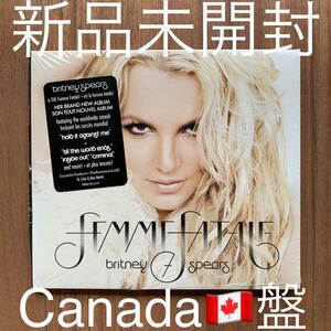 Britney Spears ブリトニー・スピアーズ Femme Fatale ファム・ファタール カナダ盤 CANADA盤 新品未開封