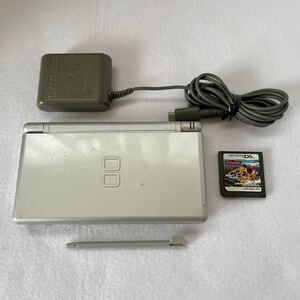 DS Lite 本体 ニンテンドーDSライト ニンテンドーDS Lite がんばれゴエモン ソフト ACアダプター付き セット
