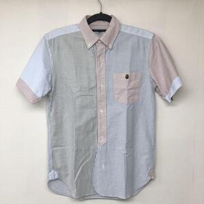 a bathing ape クレイジーパターン ボタンダウン 半袖 シャツ