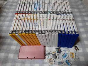 3DS送料無料☆3DS本体+3DSソフト 55本セット ※動作未確認ジャンク
