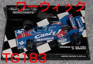 1/43 トールマン TG183 ワーウィック 1983 TOLEMAN