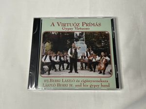 ジプシー音楽 LASZLO BERKI JR 『A Virtuoz Primas』ジプシーバンド CD ハンガリー製CD