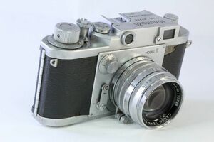 ミノルタ MINOLTA-35 MODEL II+Canon 50mm F1.8 初期型 LTM★シャッター全速完動★AAA 454