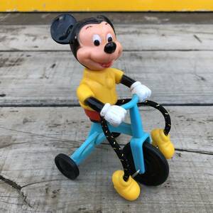 即決 1977 Gabriel Mickey Mouse Tricycle ヴィンテージ ディズニー ミッキーマウス トライシクル 三輪車 フィギュア 70s