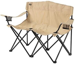 ツイン チェア ケース付 アウトドア 【1~2人用】1225x500x790mm