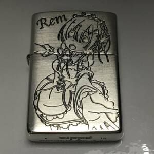 送料無料 Re:ゼロから始める異世界生活 レム ZIPPO 2019年製 中古 リゼロ