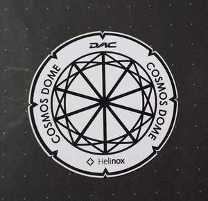 Helinox COSMOS DOME worn knock s sticker 