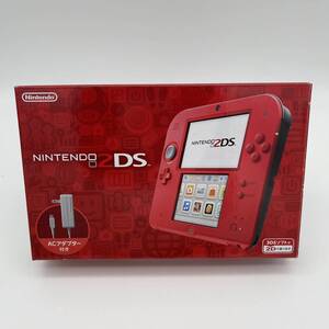 ★新品・未使用★ 即納 任天堂 Nintendo 2DS 本体 レッド ニンテンドー