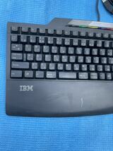 IBM キーボード SK-8809 USB接続 キーボードＵＳＢ（黒）中古 通電動作未確認 ジャンク品_画像2