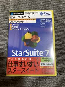 【店頭バンドル用】 『 Star Suite 7 パーソナルパック 統合オフィスツール 』 ソフトウェア ワープロ 表計算 プレゼンテーション
