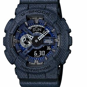 G-SHOCK CASIO Pattern Series GA-110DC-1AJF パターンシリーズ デニム 生産終了品 2016年 希少の画像1