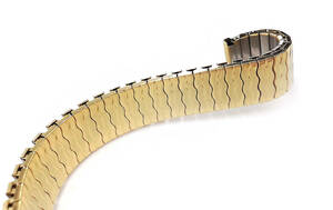 【Speidel】16㎜ メンズウォッチベルト 直カン 伸縮タイプ男性用腕時計バンド エクスパンションブレス 古い時計に　スペイデル MB1277