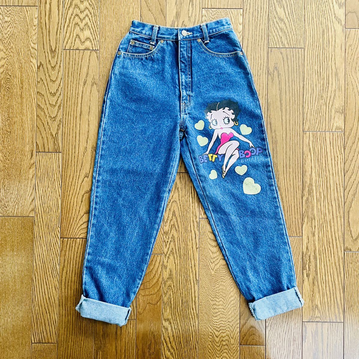 在庫処分大特価!!】 Betty Boop ベティちゃん デニムジーンズ