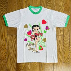 Betty Boop ベティブープ ベティちゃん　Tシャツ L　USA アメリカ製　激レア ヴィンテージ ビンテージ 90s 80s 古着