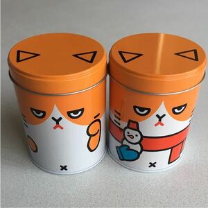 ワイモバイル 猫 空缶 ソフトバンク ふてにゃん　ワイモバイル　スマホ　景品　販促品