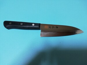 井之口刃物 ステンレス 出刃包丁 140mm アジ切 モリブデン鋼