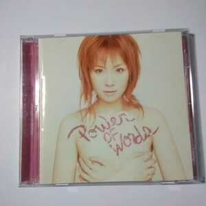 O059　CD　愛内里菜　１．POWER OF WORDS　２．I can't stop my love for you　３．NAVY BLUE　４．Forever You～永遠