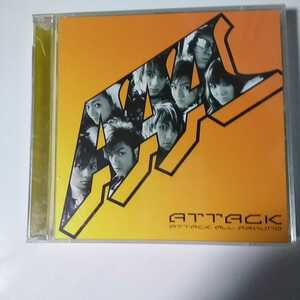 K082　CD＋DVD　AAA artstbook/the first attack 　CD　１．BLOOD on FIRE　２．DRAGON FIRE　３．Welcome to This World