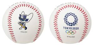 TOKYO2020 東京オリンピック エンブレム/ミライトワ 記念ボール セット 侍ジャパン 野球 アシックス オフィシャルライセンス 曰本代表