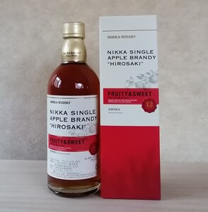 【お値下げ♪】ニッカ シングルモルト アップルブレンディ弘前 フルーティ&スイート 500ml 蒸溜所限定