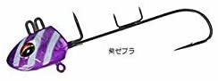 紫ゼブラ ダイワ(DAIWA) テンヤ 快適船タチウオテンヤSS 40TG 紫ゼブラ