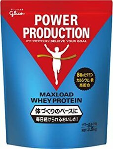 3.5kg グリコ パワープロダクション マックスロード ホエイ プロテイン サワーミルク味 3.5kg [使用目安 約175食