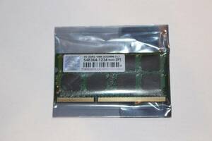 【即決】【送料無料】【未使用】Transcend 4G DDR3 1066 SODIMM CL7 トランセンドメモリ