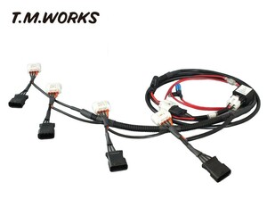 T.M.WORKS 新型ダイレクトパワーハーネス ワゴンＲ MH44S (コネクタ形状確認要)[DP1022]