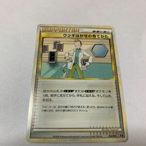 中古　ポケモンカード ウツギはかせの育てかた　012/015 E サポーター