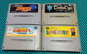 SFC・ スターフォックス・スーパーマリオコレクション・タクティクスオウガ・パワフルプロ96・セット