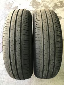 C33 ブリヂストン ECOPIA NH100C エコピア　175/70R14 アクシオ　フィット　ウイングロード　キューブ　などに　中古2本 