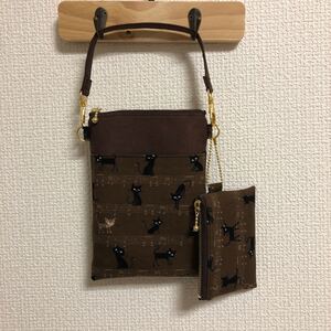 ハンドメイド スマホすっぽりポーチ&ミニポーチ