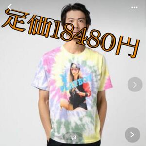 HYSTERICGLAMOUR★PLAYBOY★タイダイ染めガールTシャツ