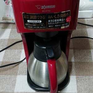 コーヒーメーカー 象印コーヒーメーカー ZOJIRUSHI レッド