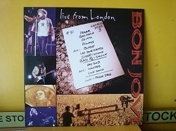 レーザーディスク Bon Jovi / Live From London です。