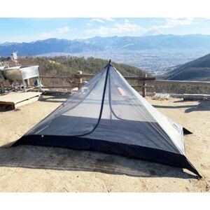 ソロ メッシュトライアングルインナーテント 約230×90×115cm 超軽量