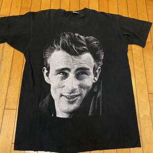 90's JAMES DEAN Tシャツ 黒XL USA製 ヴィンテージ ビンテージ 