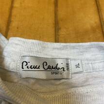 PIERRE CARDAN ピエールカルダン Tシャツ グレー XL vintage ビンテージ _画像4